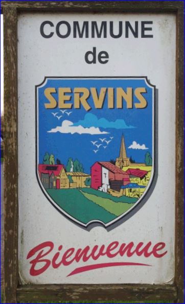 pseudo-blason de SERVINS